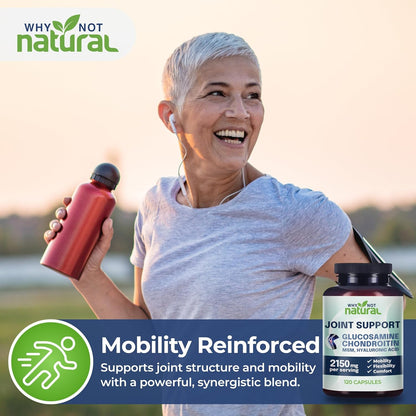 Glucosamine, Chondroitin, MSM, Joint Support Supplement - Knee pain